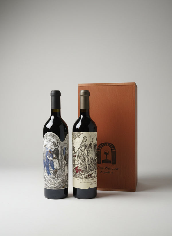 Catena Zapata Duo – Luxury Wood Box (2 Bottles)