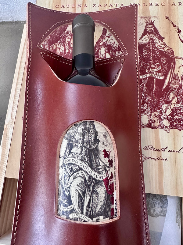Catena Zapata Malbec Argentino – Handcrafted Leather Case Edition